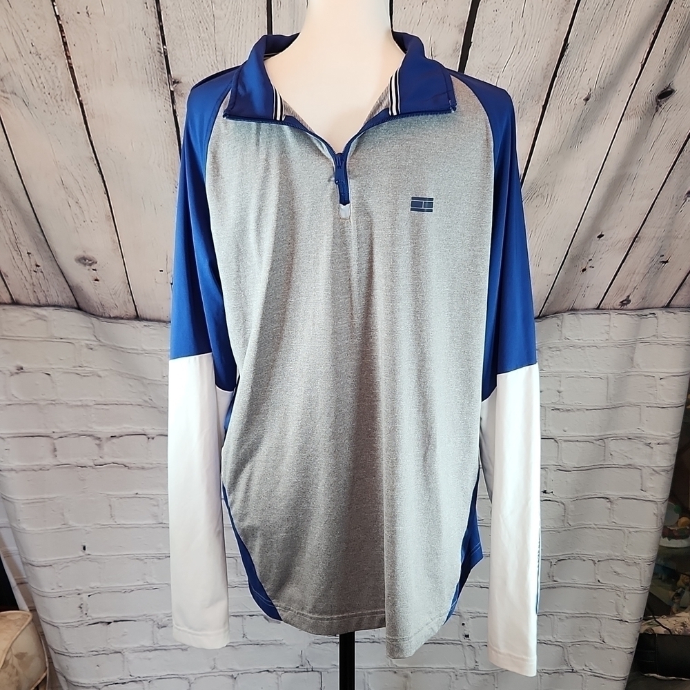 Tommy Hilfiger men's 1/4 zipped athletic pullover